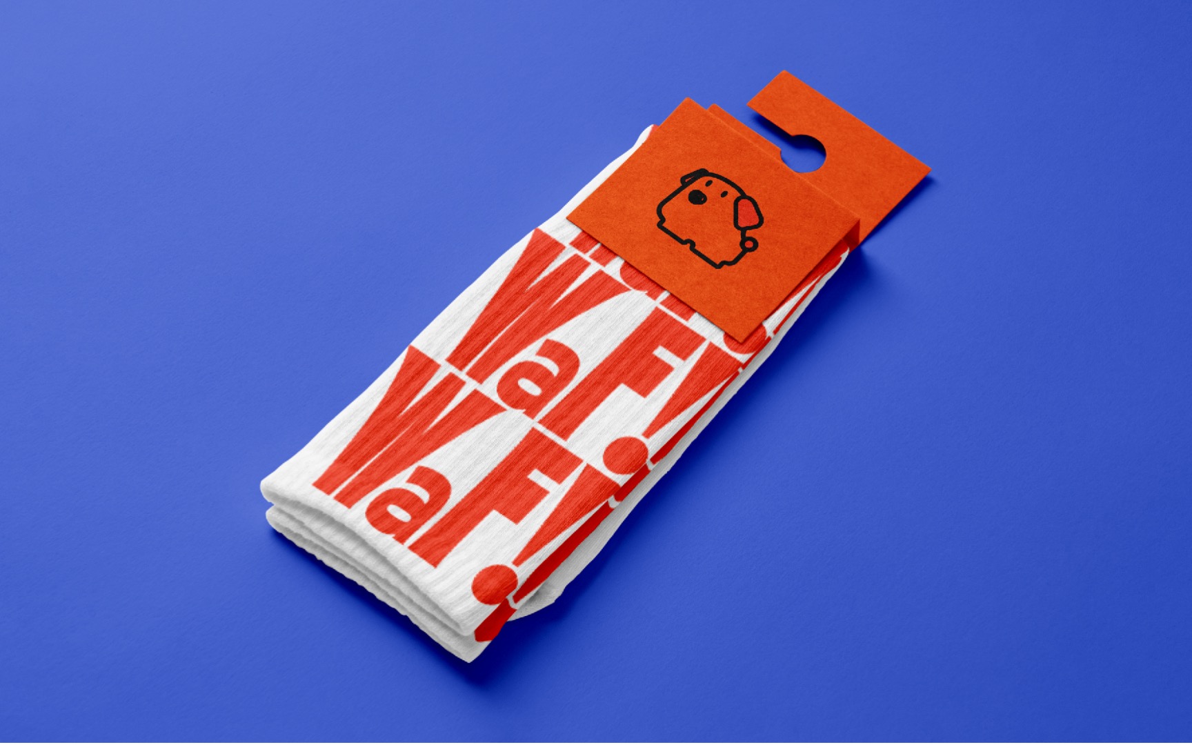 WAF 그래픽이 적용된 양말 패키지